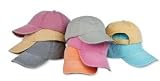 Pigment Dyed Sandwich trim 6 panel Cap