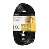 Oil Resistant Extension Cord, 100'