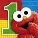 Sesame Street 1st Birthday Beverage Napkins 16ct
