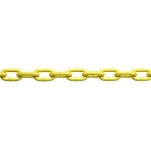Campbell PD0725027 System 3 Grade 30 Low Carbon Steel Proof Coil Chain on Reel, Yellow Polycoated, 3/16" Trade, 0.21" Diameter, 100' Length, 800 lbs Load Capacity