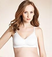 Maternity Cotton Rich Lace Non-Wired Bra