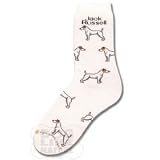 Jack Russell Poses Dogs Socks Sock Liner