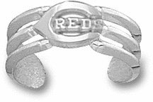 Cincinnati Reds Sterling Silver ''C REDS'' Toe Ring