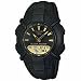 Casio Analog/Digital Black Casual Mens Sports Watch HDC6001AV