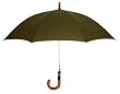 Leighton's "The Executive" Stick Umbrella, Taupe
