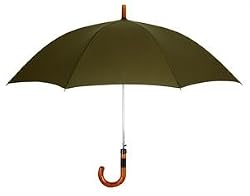 Leighton's "The Executive" Stick Umbrella, Taupe
