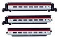 Mehano H0 Me Thalys Wagenset Ii Dc