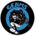 THE GERMS - Skeleton In Leather - Button / Pin
