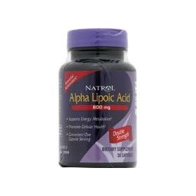Natrol (incl Laci Le Beau Teas) Alpha Lipoic Acid