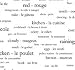250 French Vocabulary Words Shower Curtain
