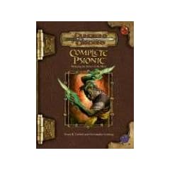 Complete Psionic: Mastering the Powers of the Mind (D&D Supplement)