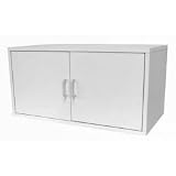 2-Door Double Cube - White (White) (15H x 30W x 15D)