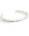Well Behaved Women Cuff Bracelet