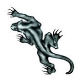 STALKING PANTHER Temporary Tattoo 2x2