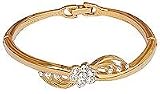 Womens Costume Jewelry Gold Plated Cuff Bracelet Costume Jewelry in Indian-Style