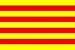 Flagge 90 x 150 : Katalonien (E)