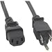 IEC 10 ft. Power Cord Black 18/3