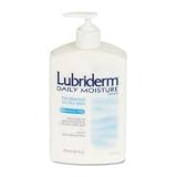Lubriderm Daily Moisture Lotion for Normal to Dry Skin, Fragrance Free, 16 Ounce (Packaging May Vary)