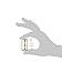 Dritz 457-38 Slide Adjusters for 1-Inch Strap, Brushed Antique Brass 2-Count