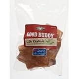 Good Buddy Rawhide Chips, 4 Ounce -- 8 per case.