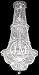 34-Light Chrome & Pewter Contemporary Chandelier - HERM3802-28/2T/ES