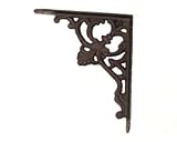 Black Iron Shelf Brackets 5 1/4 x 4 1/4