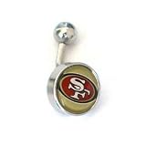 San Francisco 49ers Belly Rings