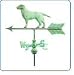 Roof Labrador Retriever Weathervane- Antiqued Copper