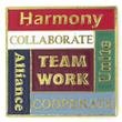 Corporate - Harmony, Teamwork, Unite Pin