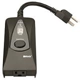 Woods 50013 Outdoor 24-Hour Digital Outlet Timer with Light Sensor
