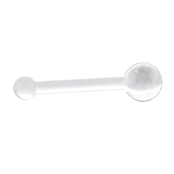 18 Gauge Clear Flexible Nose Bone
