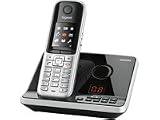 Gigaset SX795 ISDN Schnurlostelefon (4.32 cm (1.8 Zoll) TFT-Farbdisplay, Freisprechfunktion, 3-fach Anrufbeantworter) stahlgrau