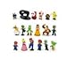 Super Mario Bros Figure Toy 18pcs Doll 1-3 Action Figure