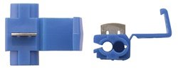 Lot of 100 Scotch Lock Quick Splice Connectors Blue