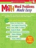Math Word Problems Made Easy: Grade 5 (Math Word Problems Made Easy)