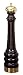 14" - 36cm Duchessa - Italian High Gloss Mahogany/Brass Pepper Mill