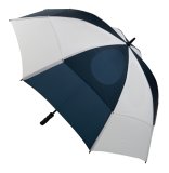 GustBuster Proseries Gold 62-Inch Style 2 Golf Umbrella (Navy/White)