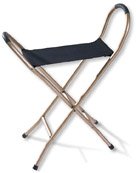 Mountain Properties Eze Rest Portable Folding Seat Cane Eze-Rest Portable Folding Seat Cane: