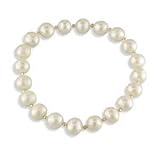14k Yellow Gold Freshwater Cultured Pearl Stretch Bracelet