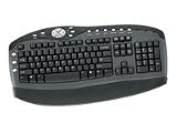 Fellowes WIRELESS KEYBOARD USB BLACK ( 59493 )