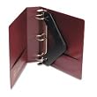 Wilson Jones Heavy Duty No-Gap Round Ring Binder, 2 Inch Capacity, Letter Size, Dark Red (W364-44NCPP)