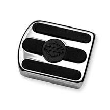 Chrome and Rubber Collection Brake Pedal Pad – Small