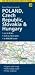8. Poland, Czech Republic, Slovakia & Hungary (AA Road Map Europe Series)