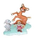 Rudolph the Red Nosed Reindeer Action Figure Reindeer Games with Misfit Doll and Misfit Elephant