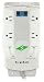 Surgegate 4 Lan 15 Amps Wall Floor Mount Auto Resetting Technology Module Mounting by ITW Linx