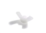 Nylon Wing Nut M10 White