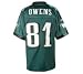Philadelphia Eagles NFL Reebok Replithentic Terrell Owens #81 Jersey (Adult X-Large)