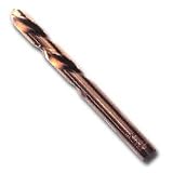 (HAN30507) Left-Hand Cobalt HSS Fractional Drill Bit 7/64 Mechanics Length