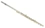 611 Series Flute In Line, B Foot, Sterling Head
