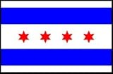 Chicago Nylon Flag 3' x 5'